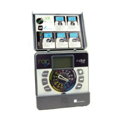 Programador Rain I-Dial Interior 24V 4 Estaciones