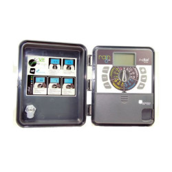 Programador Rain I-Dial Exterior 24V 6 Estaciones