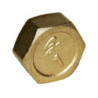 Tapón de latón rosca hembra