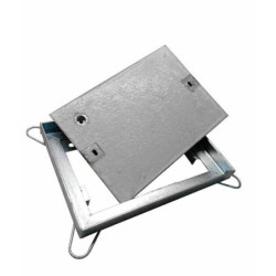 Cerco y tapa hormigón antivandálica arqueta estándar