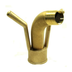 Colzada curva con oreja para boca de riego tipo Madrid