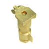 Hidrante tapa latón 1" con cerradura Safe Rain