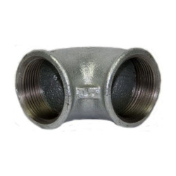 Codo galvanizado hembra hembra