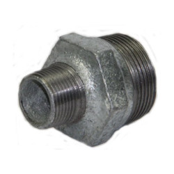 Machón reducido galvanizado