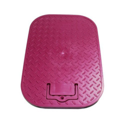 Tapa arqueta rectangular de 30 cm Rain Ezopen 113 agua regenerada morada