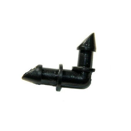 Codo unión micro-tubo 4,5mm