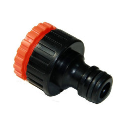 Adaptador grifo polietileno 1/2" - 3/4" enchufe rapido