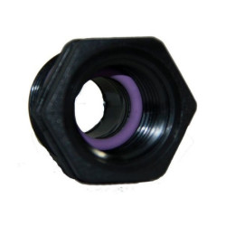 Tuerca reducida polipropileno 1 - 3/4" con junta de goma Rain