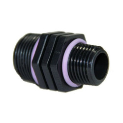 Machón reducido polipropileno 1 - 3/4" con junta de goma Rain