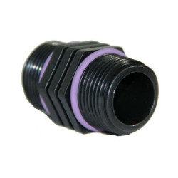 Machón polipropileno con junta de goma