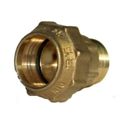 Terminal latón a polietileno RM