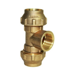 Te latón a polietileno mixta RH