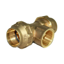 Te latón a polietileno mixta RH