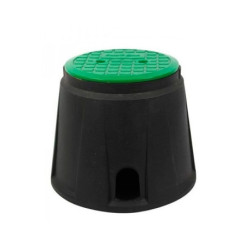 Arqueta circular Rain Bird con tapa de cierre a presión de 24 cm