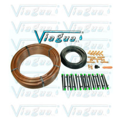 Kit de goteo para macetas y jardineras