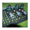 Kit de riego de 3 electroválvulas 24V