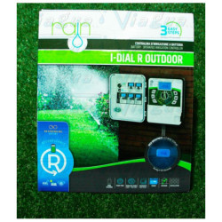 Programador Rain I - Dial exterior 9V recargable 6 estaciones