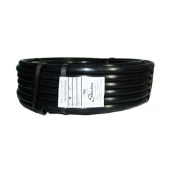 Tubería negra goteo de 16 mm sin goteros Siberline (25m)